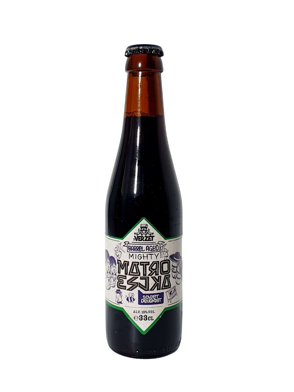 Verzet. Barrel Aged Mighty Matroesjka Imp.Stout 33cl
