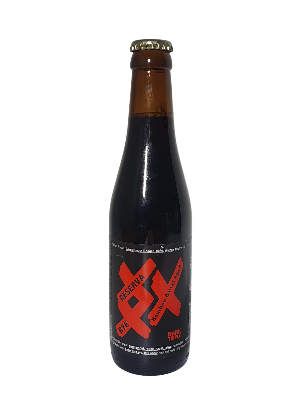De Struise. XXX Rye Triple Reserva Bourbon Barrel Aged. Vintage 2022. 33cl