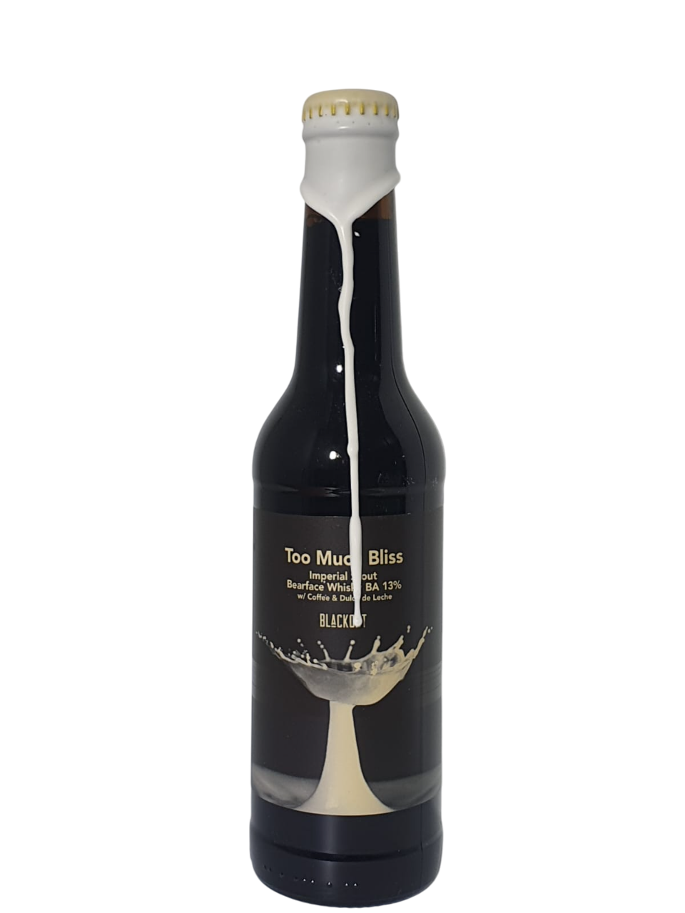 Blackout. Too Much Bliss. Bearface Whisky BA. 33cl