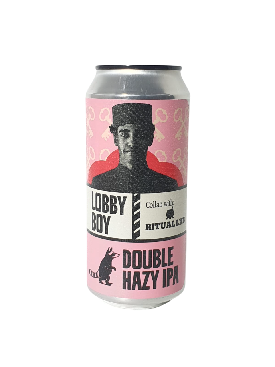 Wild Raccoon Lobby Boy 44cl