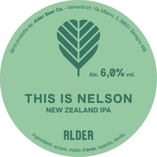 ALDER This is Nelson IPA