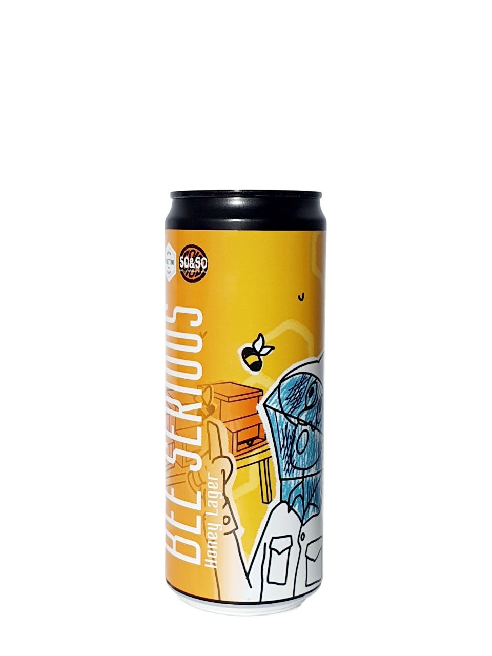 50&50 Bee Serious Honey Beer 33cl