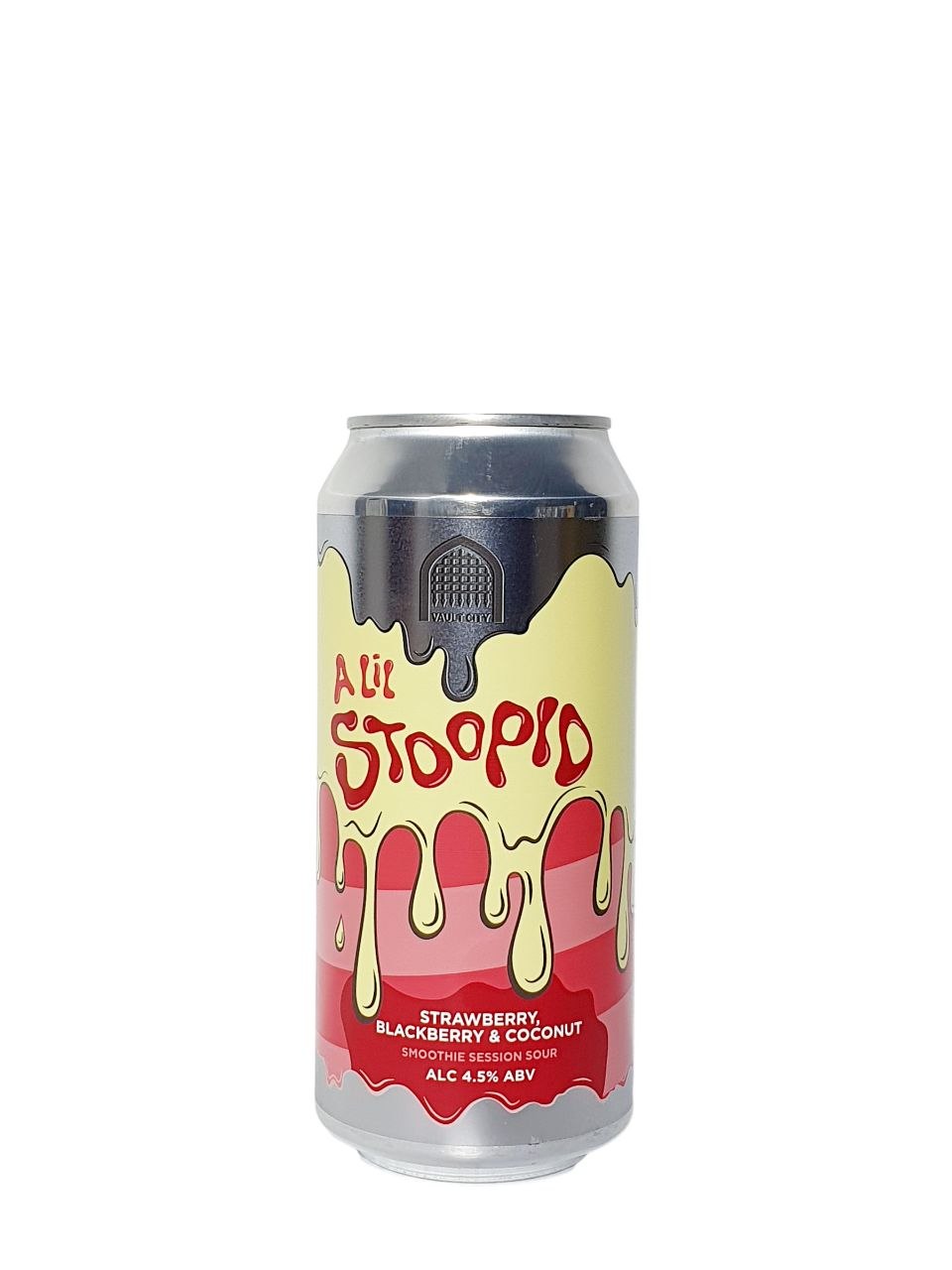 Vault City A Lil Stoopid: Strawberry, Blackberry & Coconut Pastry Sour 44cl