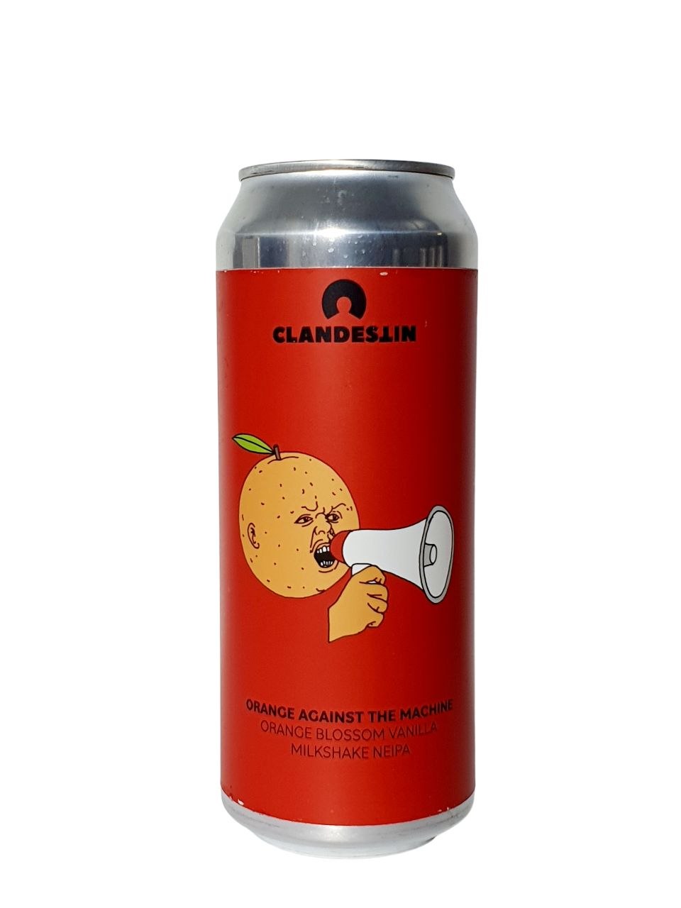 Clandestin Beer ORANGE AGAINST THE MACHINE Milkshake IPA 50cl
