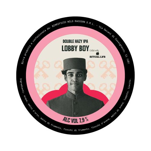 Wild Raccoon Lobby Boy