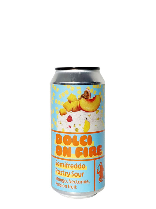 Wild Raccoon Dolci On Fire - Semifreddo Mango, Nectarine, Passion Fruit Sour 44cl