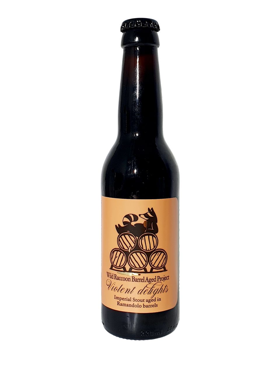 Wild Raccoon Violent Delights B.A. Imp.Stout 33cl