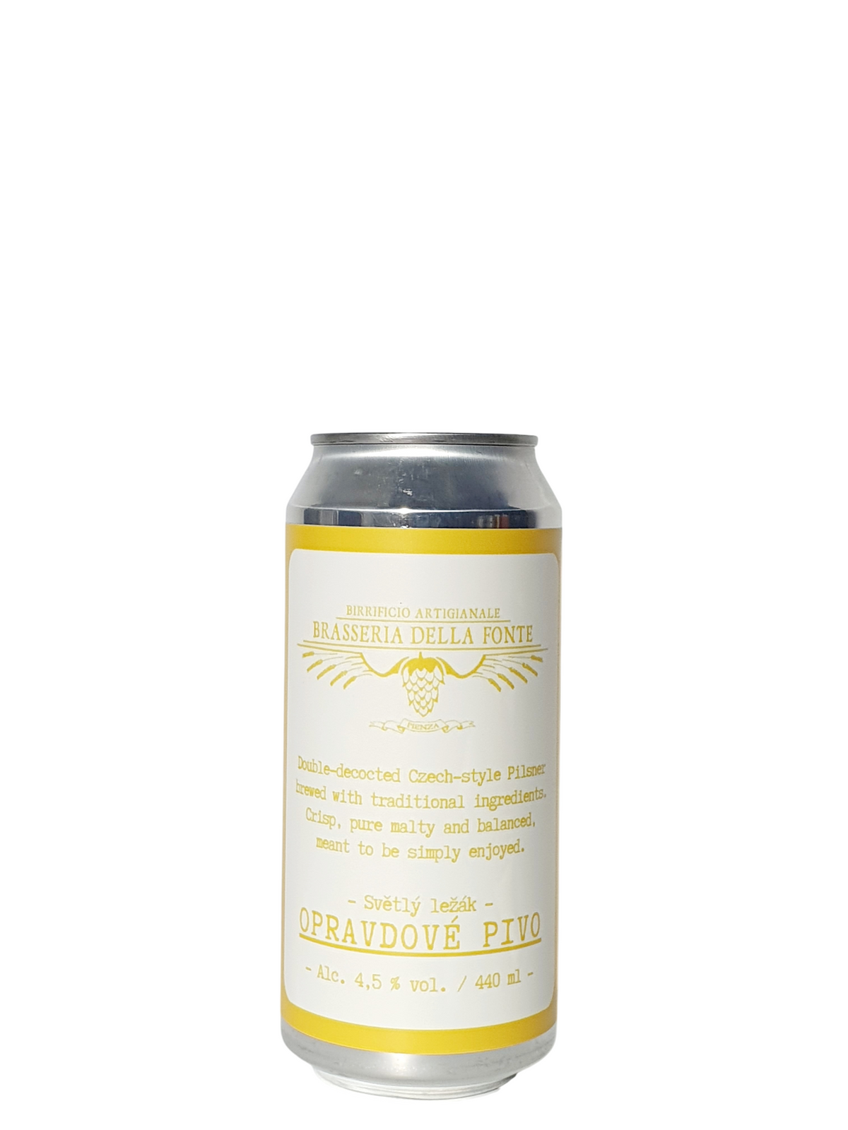 Brasseria della Fonte Opravdove Pivo Pilsner 50cl