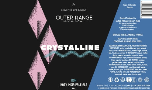 Outer Range Crystalline DDH NEIPA