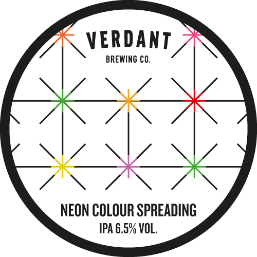 Verdant Neon Colour Spreading NEIPA