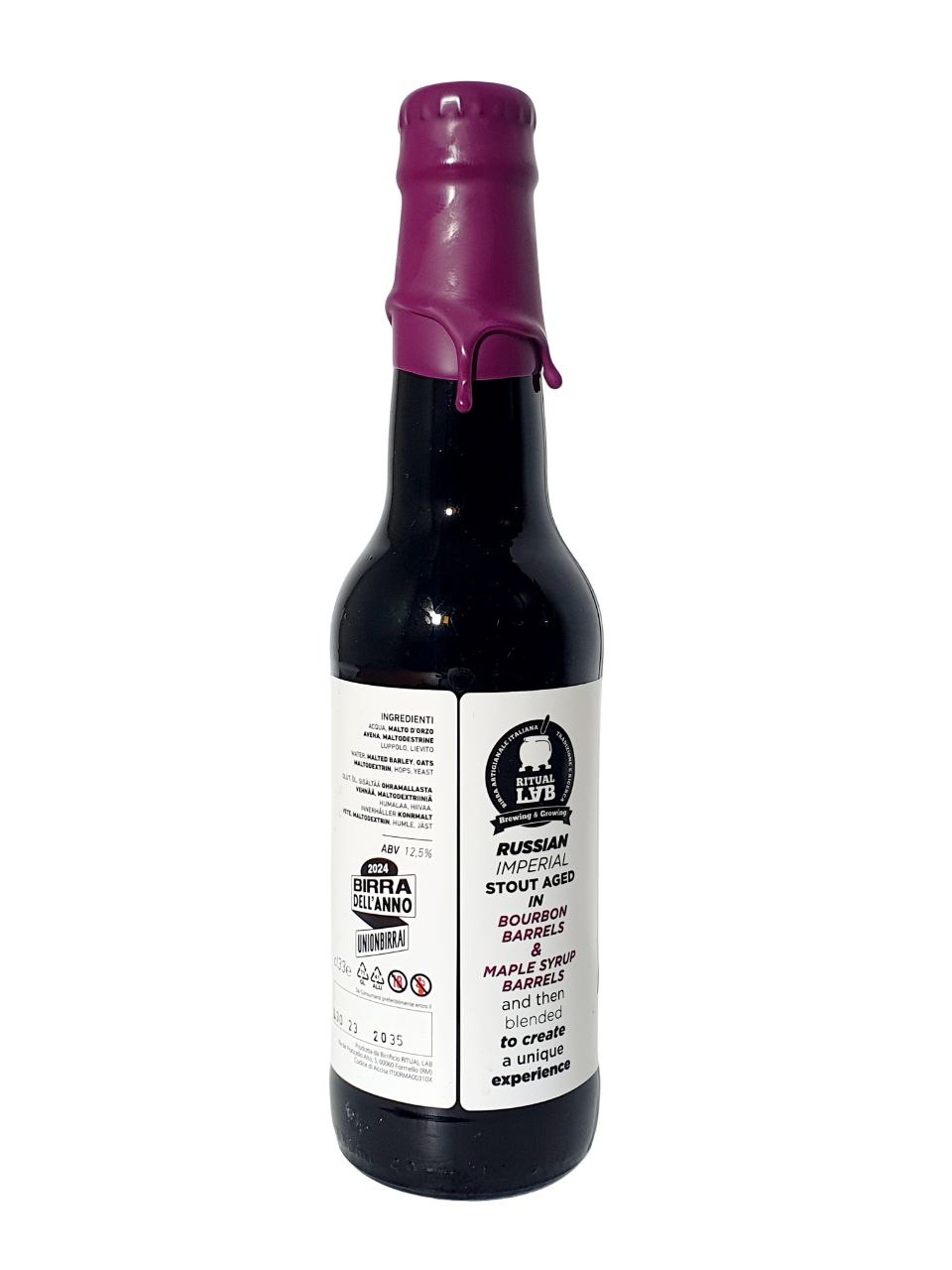 Ritual Lab Papanero - Bourbon & Maple Syrup BA Imp.Stout 33cl