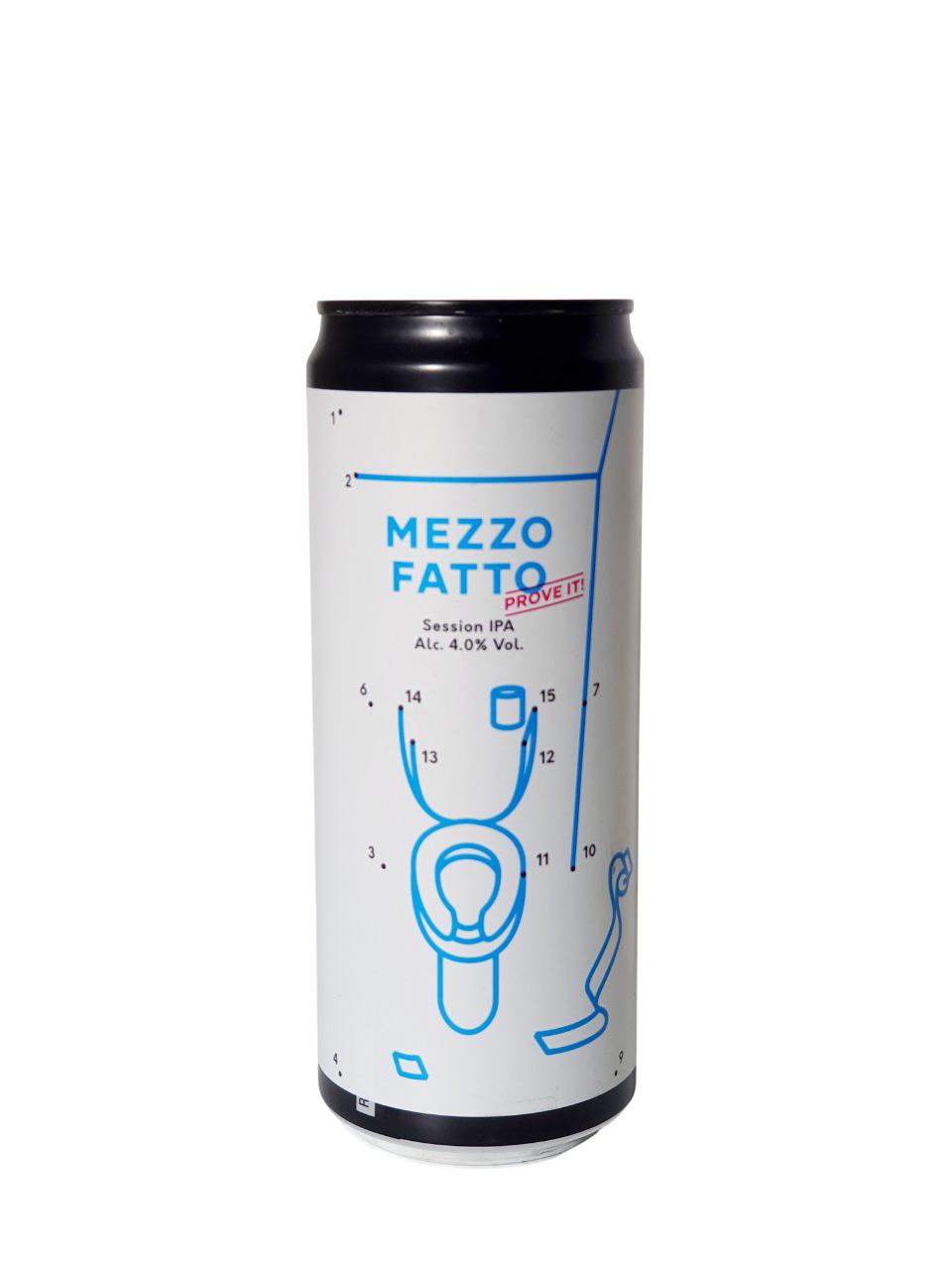 WAR Mezzo Fatto Session IPA 33 cl