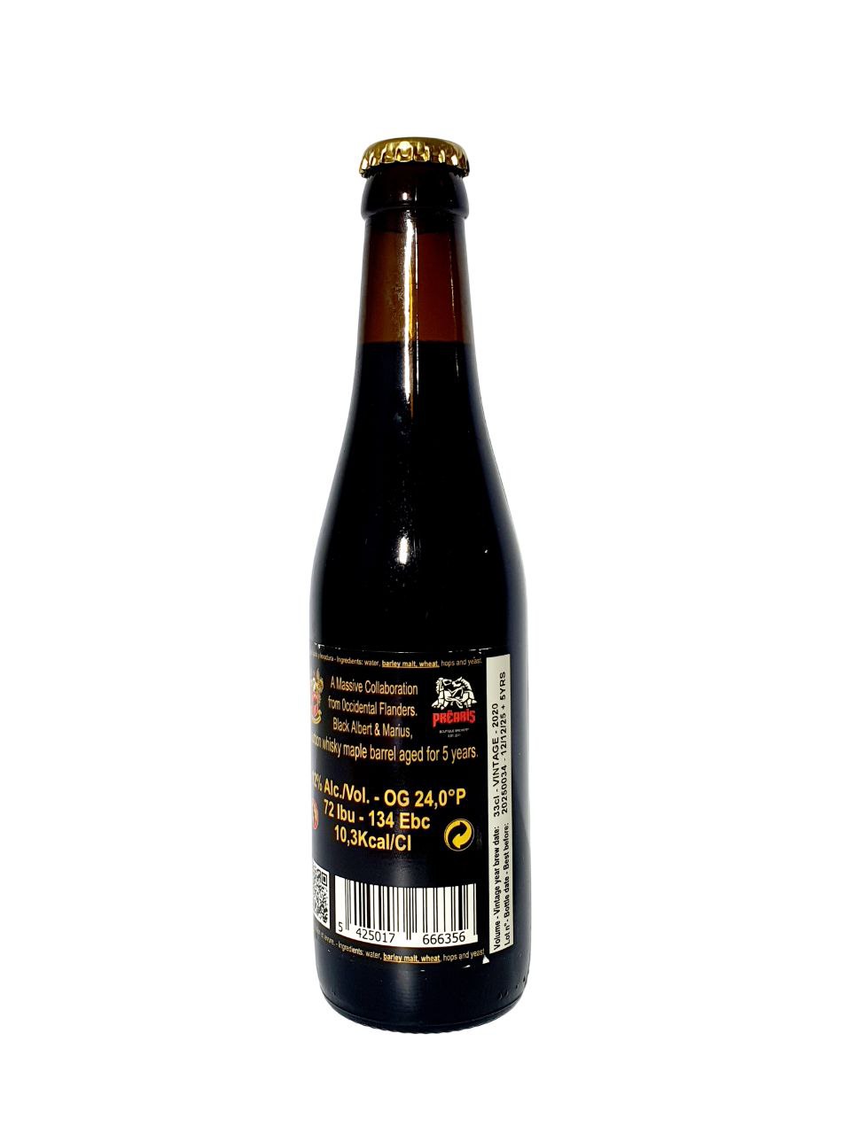 De Struise Black Damnation 35 Masters of Darkness V Vintage 2020 33cl