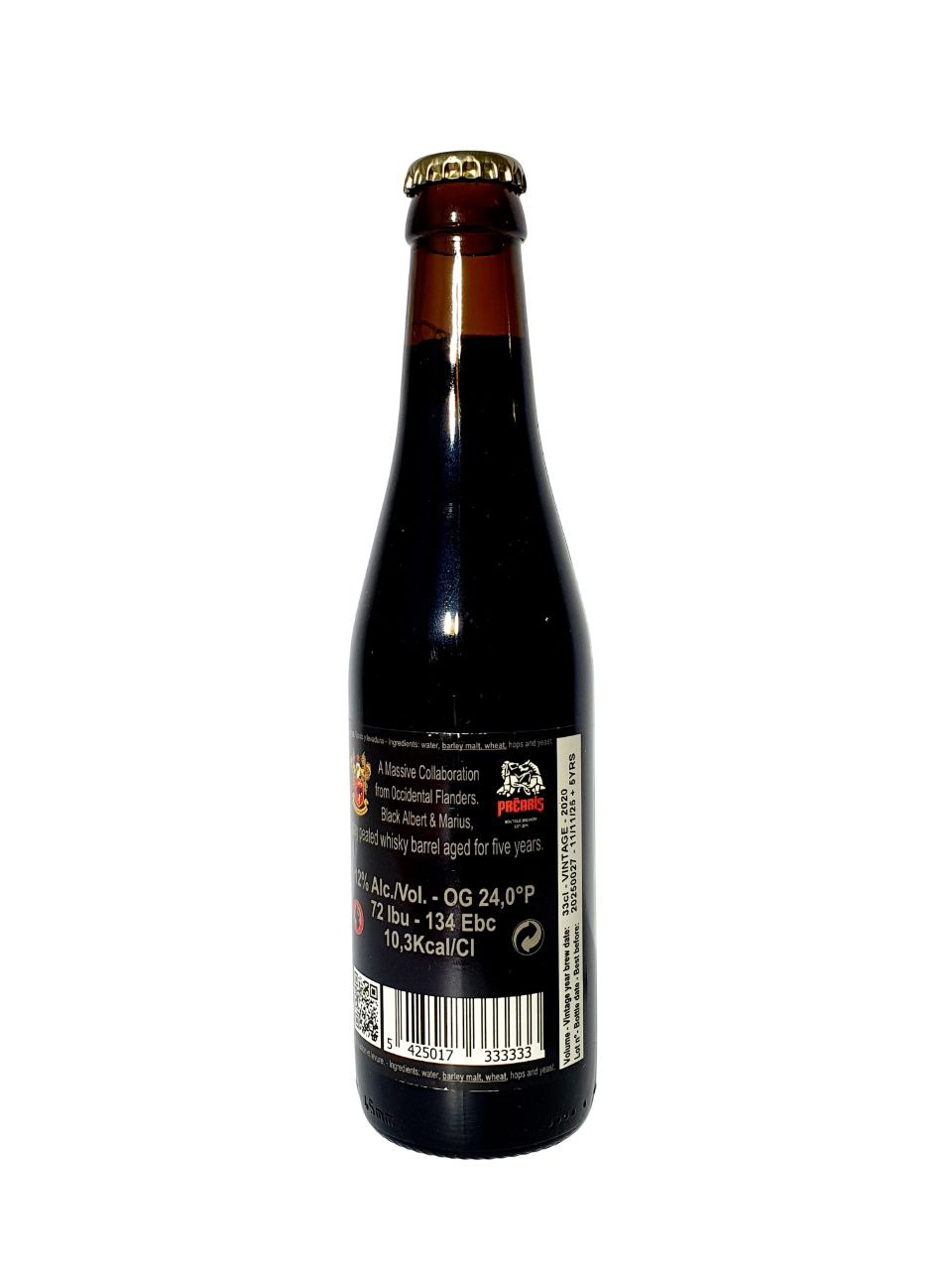 De Struise Black Damnation 33 Masters of Darkness III Vintage 2020 33cl