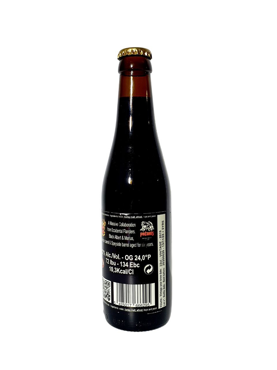 De Struise Black Damnation 29 Masters of Darkness II Vintage 2019 33cl