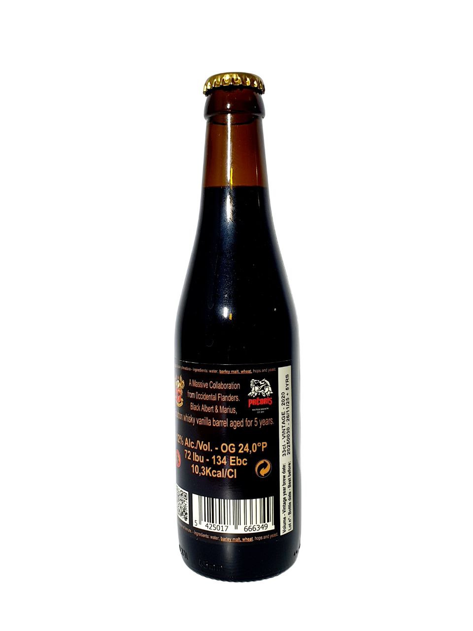De Struise Black Damnation 34 Masters of Darkness IV Vintage 2020 33cl