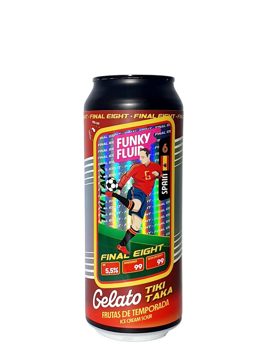 Funky Fluid Gelato:  Tiki Taka (Spain)  Pastry  Sour 50cl