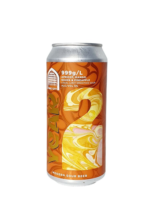 Vault City Year 2 - 999g/L: Apricot, Mango, Guava & Pineapple Pastry Sour 44cl