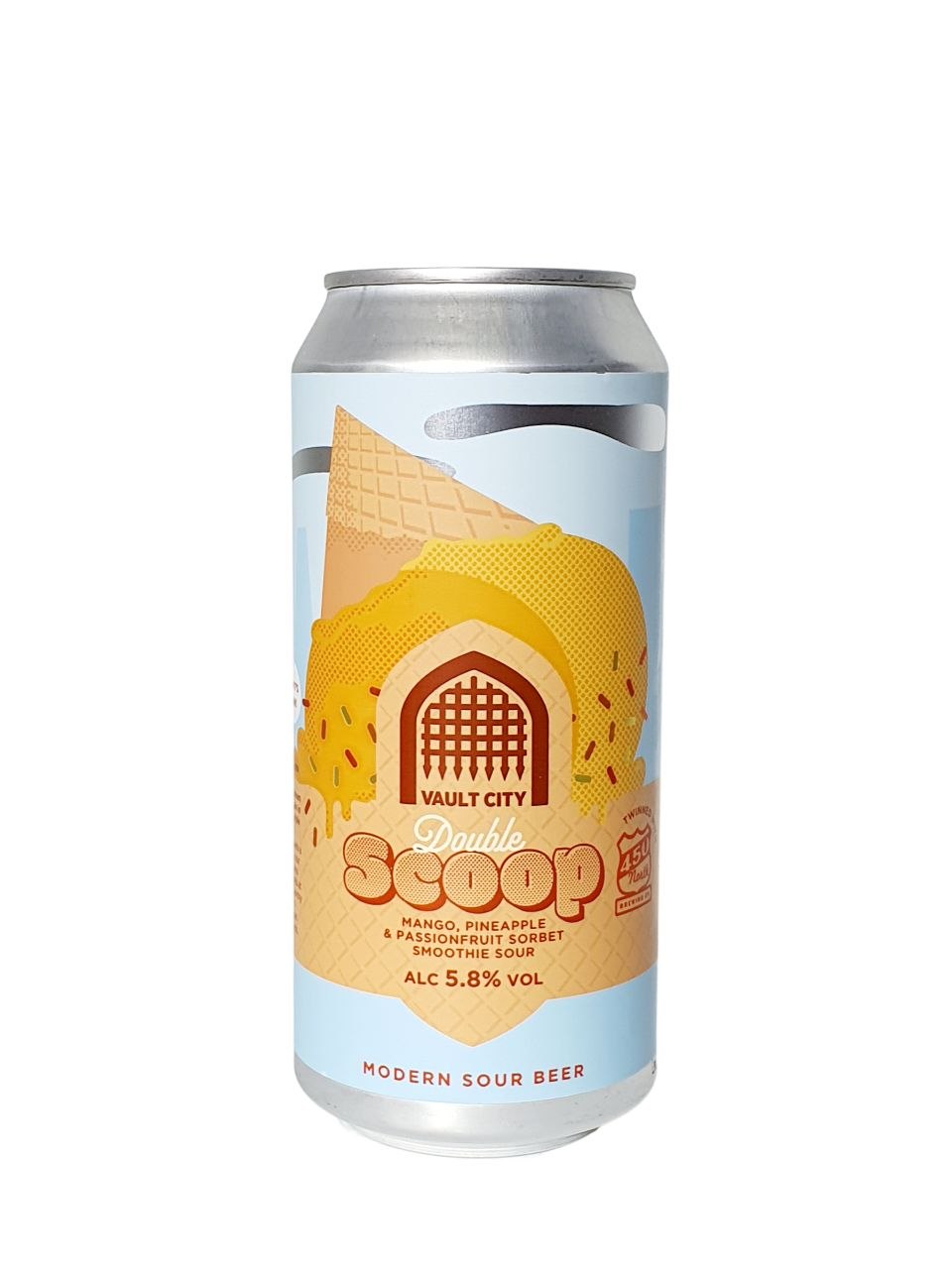 Vault City Mango, Pineapple, Passionfruit Vegan Sorbet - Double Scoop Pastry Sour 44cl