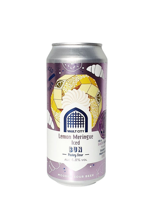 Vault City Lemon Meringue Iced Bun Pastry Sour 44cl