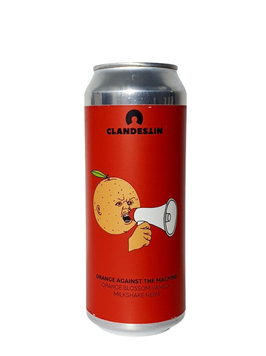 Clandestin Beer ORANGE AGAINST THE MACHINE Milkshake IPA 50cl