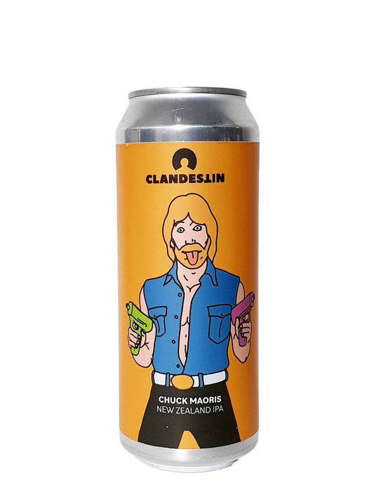 Clandestin Beer CHUCK MAORIS NZ IPA 50cl